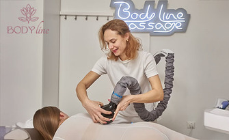 Комбиниран ръчен и B-Flexy антицелулитен масаж на бедра, седалище и корем, плюс масаж на лице, от Студио Body Line
