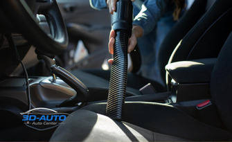 Детайлно интериорно почистване на лек автомобил, от 3D Auto, Бистрица