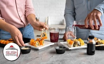 Екзотична кухня за вкъщи: Суши сет по избор, от Sushi Express