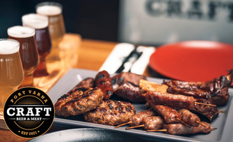 BBQ Понеделник: 1кг комбинирано плато с месни деликатеси, от CRAFT - Beer & Meat