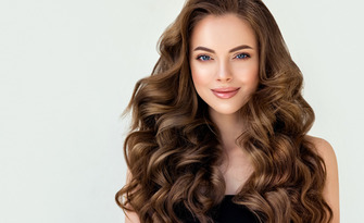 Боядисване на коса с боя Lilafix Professional, плюс кератинова терапия с ампула и маска, подстригване и оформяне със сешоар, от Hair Center