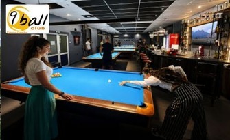 Забавлявай се с 1 час игра на дартс или билярд, от 9ball club - caffe & billiards