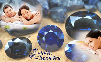 Луксозен масаж с прах от скъпоценни камъни по избор - на гръб или на цяло тяло, от Spa Demetra