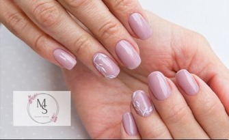 Цветни нокти: Маникюр с гел лак и укрепваща база, от МS Beauty House