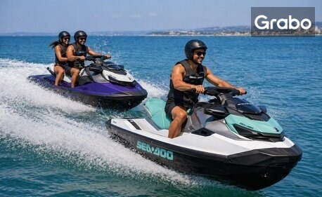 За първи път в Бургас: Адреналин с джет Sea-Doo на Северен плаж