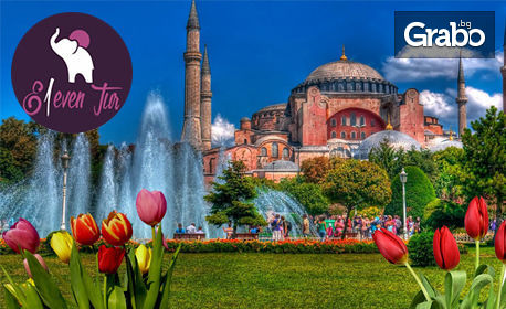 До Истанбул за Фестивала на лалето! 2 нощувки със закуски в хотел 5*, плюс транспорт от София и посещение на Одрин