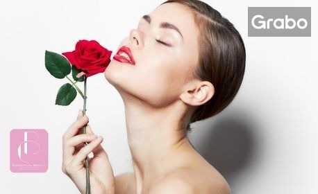 Ритуал за лице "Българска роза", плюс авторски остеостетичен масаж на лице и релаксиращ масаж на врат, ръце и глава