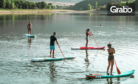 Индивидуална тренировка по каяк в Панчаревското езеро