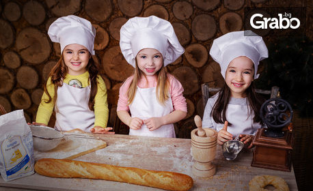 Тематична фотосесия за малки готвачи