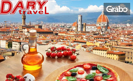 Посети Тоскана! 4 нощувки със закуски и вечери в Монтекатини Терме, плюс самолетен транспорт, с възможност за Флоренция и Чинкуе Терре