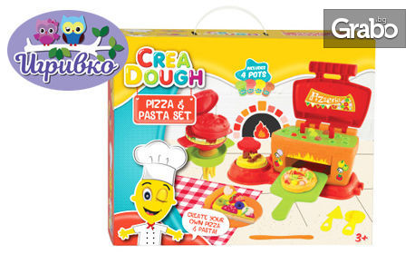 Детски комплект с моделин Crea Dough - тема по избор