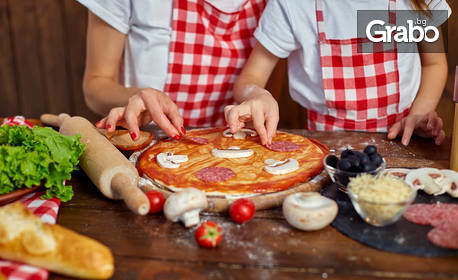 Кулинарно забаление! Вход за детското събитие Pizza работилница на 12 Май, с напътсвия от Мастър пица шефовете на Морско казино - Варна