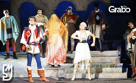 Александра Сърчаджиева в спектакъла "Укротяване на опърничавата" от Уилям Шекспир - на 22 Май