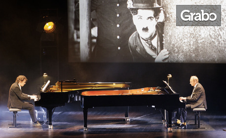 Концерт-спектакълът "Чаплин Пианисимо" - Животът на Чарли Чаплин, представен чрез филмовата му музика, със специалното участие на Юджийн Чаплин, на 15 Юни, във ФКЦ - Варна