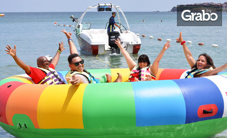 Изпробвай най-новия екстремен воден атракцион Disco Boat - в Созопол