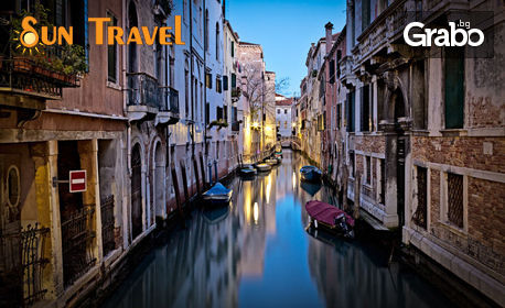 5-дневна екскурзия до Венеция! 2 нощувки със закуски, транспорт и възможност за посещение на Верона и Падуа