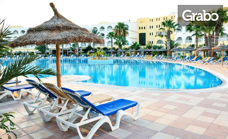 До Тунис през Юни: 7 нощувки на база All Inclusive в Хотел Sidi Mansour Resort & SPA**** на остров Джерба, плюс самолетен транспорт