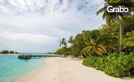 Екзотика на Малдивите: 5 нощувки със закуски и вечери, плюс самолетен транспорт, шнорхелинг и нощен риболов