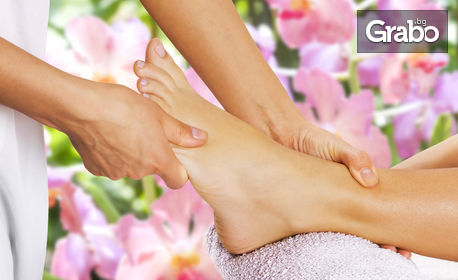 Релаксиращ масаж на цяло тяло, плюс рефлексотерапия на стъпала