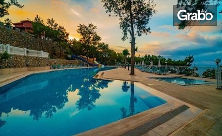 Октомври в Алания - на първа линия! 7 нощувки на база Ultra All Inclusive в хотел Senza Garden Holiday Club 5*