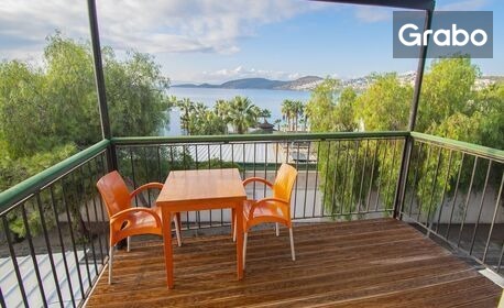 Last minute Ранни записвания в Бодрум: 7 нощувки на база All Inclusive в Sami Beach Hotel****, плюс басейн, водна пързалка и детска анимация