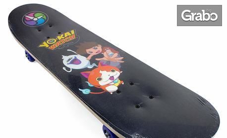 Страхотен коледен подарък! Скейтборд за деца Yo-Kai Watch