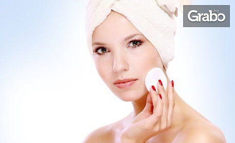 Почистване на лице - с ултразвук, мануално или с водно дермабразио, плюс маска и криотерапия