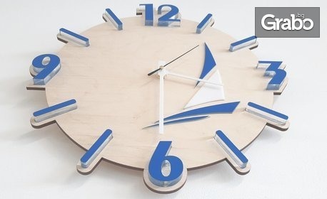 Стилен декор за дома или офиса: Стенен часовник - модел по избор
