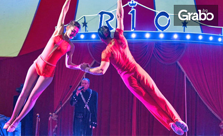 Вход за спектакъл на Цирк Рио в Поморие