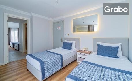 Морски релакс в Сиде: 7 нощувки на база All Inclusive в хотел Q Ella Beach****, плюс басейн, водна пързалка и детска анимация