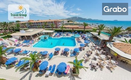 изображение за оферта Почивка на остров Закинтос: 4 нощувки на база All Inclusive в хотел Poseidon Beach*** - на плажа, плюс транспорт и възможност за Острова на костенурките, от Travel Group Bulgaria