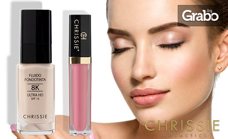 Хиалуронов гланц за устни или хидратиращ фон дьо тен на Chrissie Cosmetics