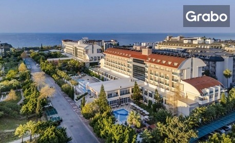 Почивка в Алания, Турция: 7 нощувки на база All Inclusive в Solivia Hotel*****, плюс самолетен транспорт