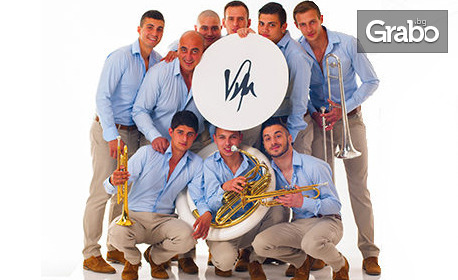 Цветът на Балканите в музика! Концерт на Brass Band Vivo Montana - победителите от "България търси талант 2016" - на 7 Август в Летен театър - Бургас
