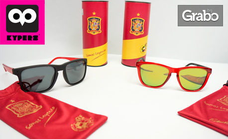 Лицензирани слънчеви очила Kypers в чест нa Европейското по футбол, със сменяеми дръжки