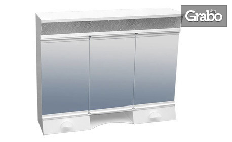Стилен и функционален стенен шкаф за баня - модел по избор