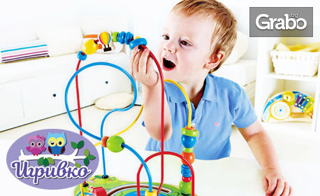 Детска логическа игра "Занимателна спирала" на немската марка Наре