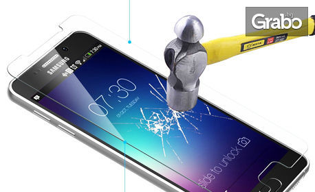 За всеки модел смартфон! Стъклен протектор 9H за дисплея на GSM, от закалено стъкло Tempered Glass с най-високо качество
