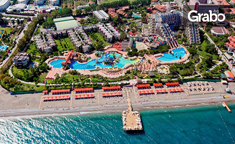 5-звездна Нова година в Кемер, Турция! 4 нощувки на база Ultra All Inclusive в Limak Limra Hotel & Resort*****, плюс транспорт и възможност за новогодишна гала вечеря