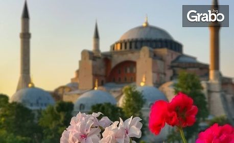 Пъстра пролет в Истанбул! Екскурзия с 3 нощувки със закуски, плюс транспорт и туристически програми