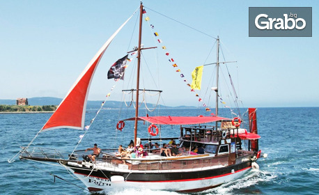 4 часа пиратско парти по крайбрежието на Приморско, плюс пикник на залив Елея