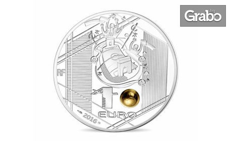 Сребърна монета "Велики спортни събития - УЕФА"