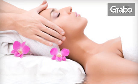 Релаксиращ anti-age масаж на лице, шия и деколте
