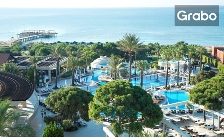 5-звездна Нова година в Белек, Турция: 5 нощувки на база Ultra All Inclusive, с включена новогодишна вечеря в Limak Arcadia Sport Resort Hotel*****, плюс самолетен транспорт