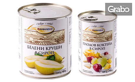 Комплект хранителни продукти "Фамилекс Закуска"