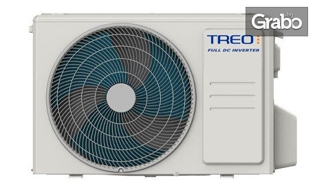Инверторен стенен климатик Treo CS-I12MF3 2023, плюс доставка и монтаж