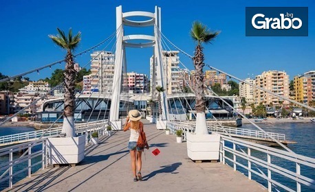 Лятна почивка в Албания: 7 нощувки със закуски и вечери, ползване на чадъри и шезлонги към частния плаж на хотела, плюс транспорт