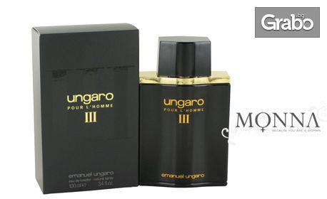 Мъжки комплект Ungaro III - тоалетна вода и душ гел