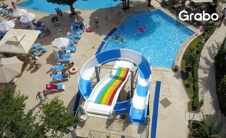 Ранни записвания за лято 2027 в Бодрум: 7 нощувки на база All Inclusive в Ayaz Aqua Beach Hotel 4*, плюс басейн, водна пързалка и детска анимация