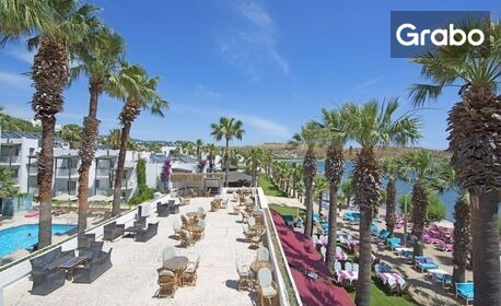 Last minute Ранни записвания в Бодрум: 7 нощувки на база All Inclusive в Sami Beach Hotel****, плюс басейн, водна пързалка и детска анимация